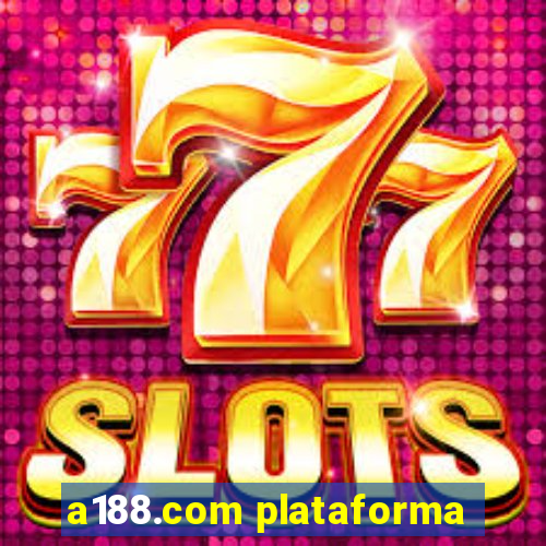 a188.com plataforma